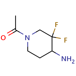 1-(4-amino-3,3-difluoropiperidin-1-yl)ethan-1-oneͼƬ