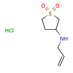 3-[(prop-2-en-1-yl)amino]-1?-thiolane-1,1-dionehydrochlorideͼƬ