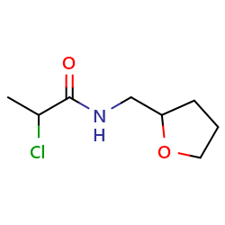 2-chloro-N-[(oxolan-2-yl)methyl]propanamideͼƬ