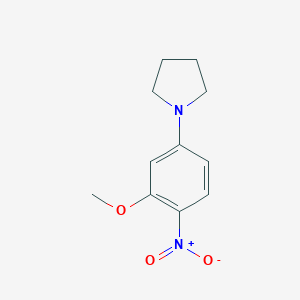 1-(3-Methoxy-4-nitrophenyl)pyrrolidineͼƬ