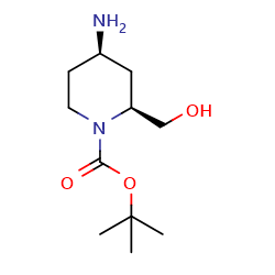 tert-butyl(2S,4R)-rel-4-amino-2-(hydroxymethyl)piperidine-1-carboxylateͼƬ