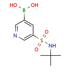 [5-(tert-butylsulfamoyl)pyridin-3-yl]boronicacidͼƬ