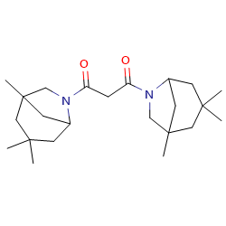 1,3-bis({1,3,3-trimethyl-6-azabicyclo[3,2,1]octan-6-yl})propane-1,3-dioneͼƬ