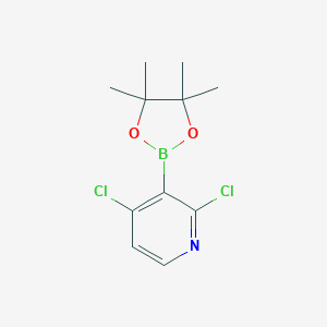 2,4-dichloro-3-(4,4,5,5-tetramethyl-1,3,2-dioxaborolan-2-yl)pyridineͼƬ