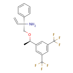 (2S)-1-[(1R)-1-[3,5-bis(trifluoromethyl)phenyl]ethoxy]-2-phenyl-but-3-en-2-amineͼƬ