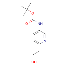 tert-butylN-[6-(2-hydroxyethyl)pyridin-3-yl]carbamateͼƬ