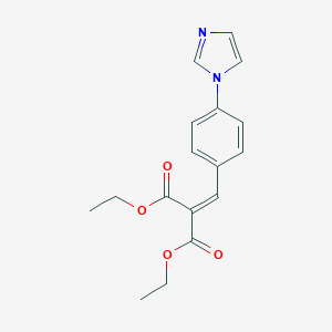 diethyl 2-{[4-(1H-imidazol-1-yl)phenyl]methylene}malonateͼƬ