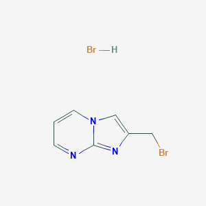 2-(bromomethyl)imidazo[1,2-a]pyrimidine hydrobromideͼƬ