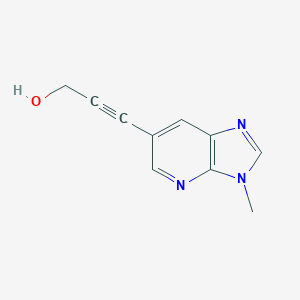 3-(3-Methyl-3H-imidazo[4,5-b]pyridin-6-yl)-2-propyn-1-olͼƬ