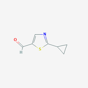 2-Cyclopropylthiazole-5-carbaldehydeͼƬ