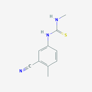 N-(3-cyano-4-methylphenyl)-N'-methylthioureaͼƬ