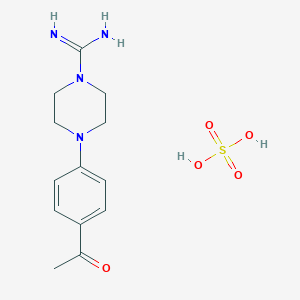 4-(4-Acetylphenyl)piperazine-1-carboximidamide sulfateͼƬ