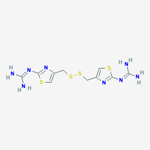 Bis[(2-guanidino-4-thiazolyl)methyl]disulfide(85%)(Famotidine Impurity)ͼƬ