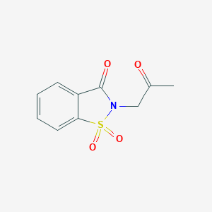 2-(2-Oxopropyl)-1,2-benzisothiazol-3(2H)-one 1,1-dioxideͼƬ