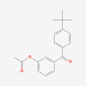 3-Acetoxy-4'-t-butylbenzophenoneͼƬ