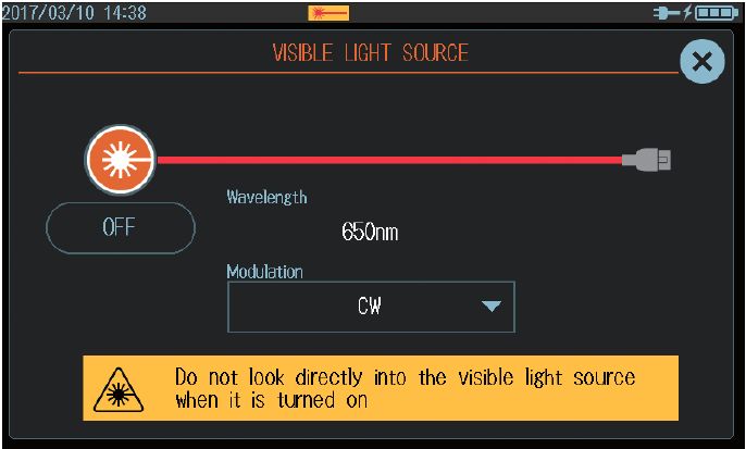 AQ1000 Visible Light Source