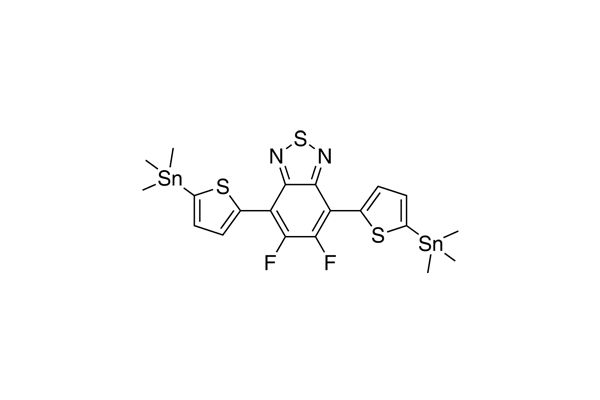 5,6-Difluoro-4,7-bis(5-(trimethylstannyl)thiophen-2-yl)benzo[c][1,2,5]thiadiazoleͼƬ