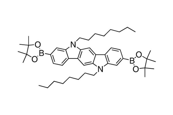 5,11-Dioctyl-3,9-bis(4,4,5,5-tetramethyl-1,3,2-dioxaborolan-2-yl)-5,11-dihydroindolo[3,2-b ]carbazoleͼƬ