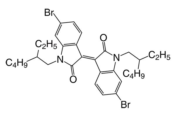 (E)-6,6'-dibromo-1,1'-bis(2-ethylhexyl)-[3,3'-biindolinylidene]-2,2'-dioneͼƬ