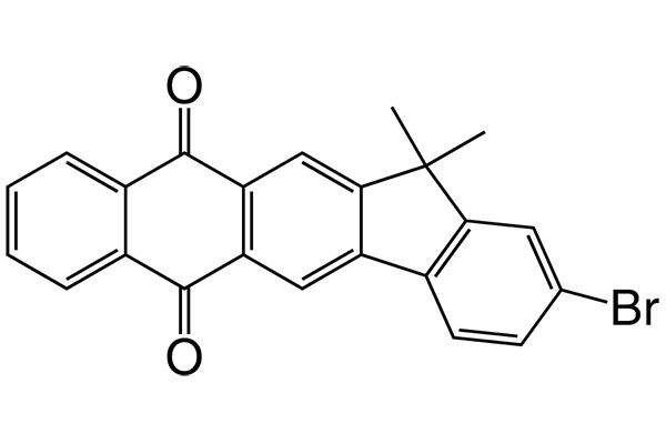 2-bromo-13,13-dimethyl-6H-indeno[1,2-b]anthracene-6,11(13H)-dioneͼƬ