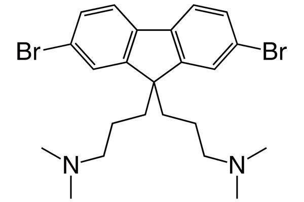 3,3'-(2,7-Dibromo-9H-fluorene-9,9-diyl)bis(N,N-dimethylpropan-1-amine)ͼƬ