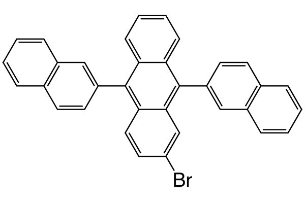 2-Bromo-9,10-di(naphthalen-2-yl)anthraceneͼƬ