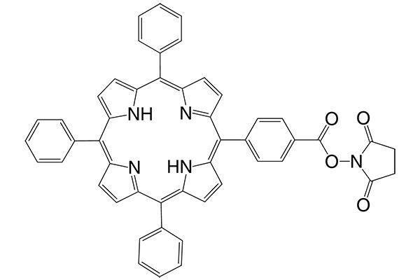 5-(4-Carboxyphenyl succinimide ester)-10,15,20-triphenyl-porphyrinͼƬ