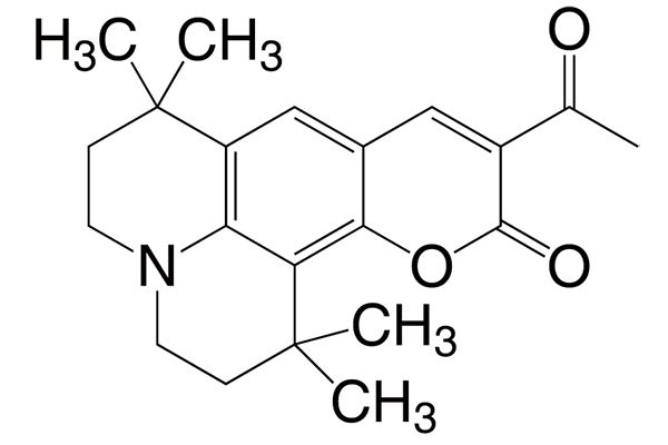 10-Acetyl-2,3,6,7-tetrahydro-1,1,7,7-tetramethyl-1H,5H,11H-[1]benzopyrano[6,7,8-ij]quinolizin-11-oneͼƬ